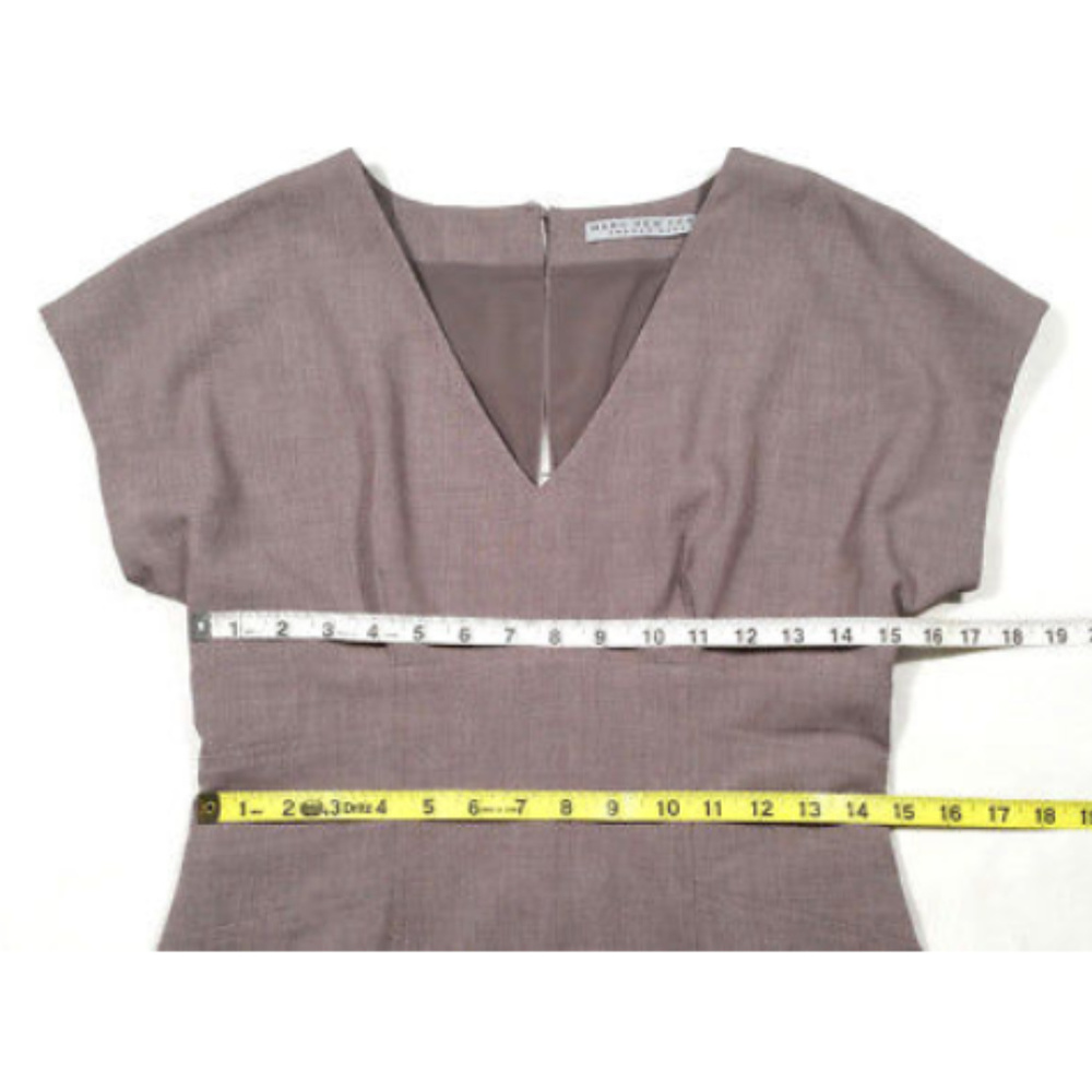 *SOLD OUT* ANDREW MARC High Waist Sheath Dress - Picture 5 of 8